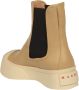 Marni Boots & laarzen Chelsea Boot in beige - Thumbnail 4