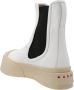 Marni Witte Leren Enkellaarzen White Dames - Thumbnail 4