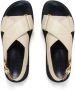 Marni Witte platte schoenen met kruisband White Dames - Thumbnail 3