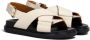 Marni Witte platte schoenen met kruisband White Dames - Thumbnail 4
