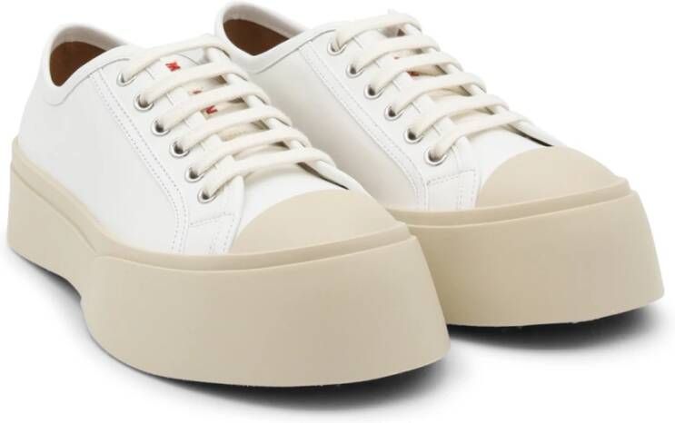 Marni Pablo leren sneakers Wit - Foto 11