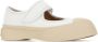 Marni Low-Top Sneakers Mary Jane Sneakers Leather White in wit - Thumbnail 3