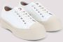 Marni Low-Top Sneakers Laced Up Sneakers Leather White in wit - Thumbnail 12