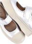 Marni Zilveren Leren Sneakers met Klittenbandsluiting - Thumbnail 2