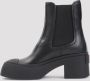 Marni Zwarte Enkellaarsjes met 6cm Hak Black Dames - Thumbnail 10