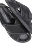 Marni Zwarte Leren en Technische Stoffen Sandalen Black Dames - Thumbnail 5