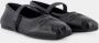 Marni Zwarte Leren Mary Jane Sneakers Black Dames - Thumbnail 16