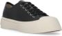 Marni Zwarte Leren Sneakers met Contrasterende Details Black Dames - Thumbnail 11