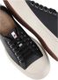 Marni Zwarte Leren Sneakers met Contrasterende Details Black Dames - Thumbnail 14