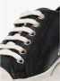 Marni Zwarte Leren Sneakers met Rubberen Zool Black Dames - Thumbnail 3