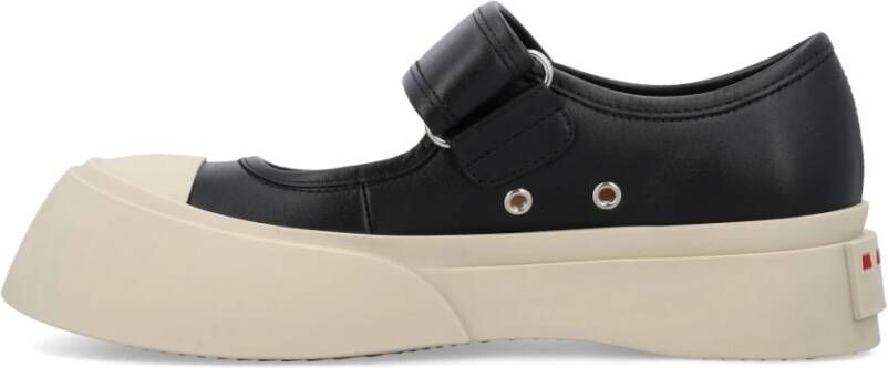 Marni Zwarte Mary Jane Sneakers Black Dames