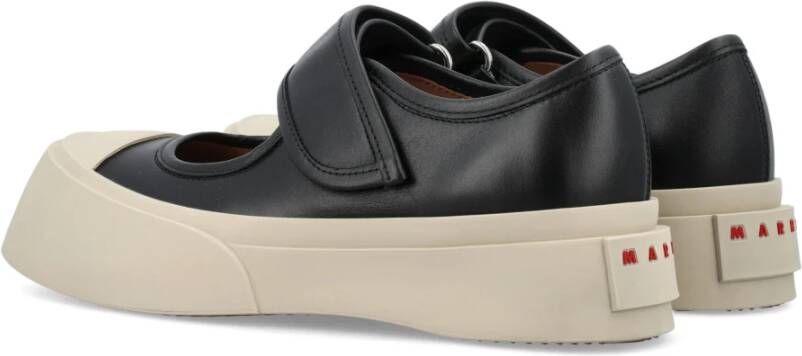 Marni Zwarte Mary Jane Sneakers Black Dames
