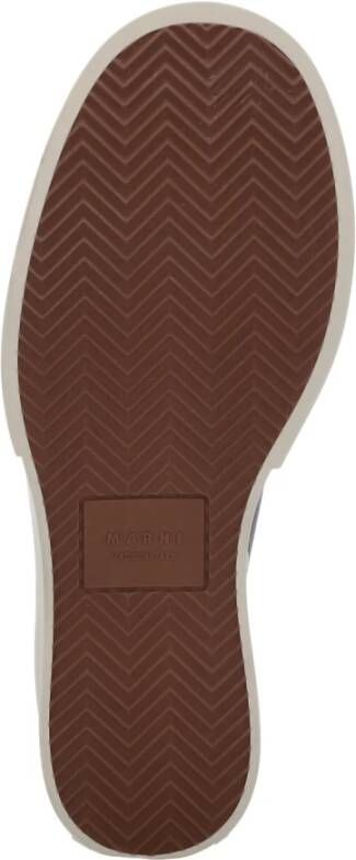 Marni Leren sneakers Zwart - Foto 8