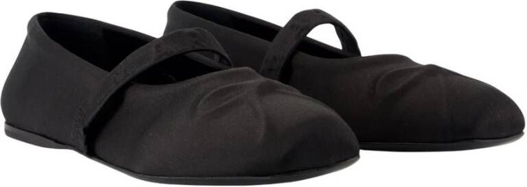 Marni Zwarte synthetische ballerina's met ronde neus