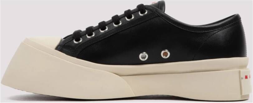 Marni Zwarte Veterschoenen Black Dames