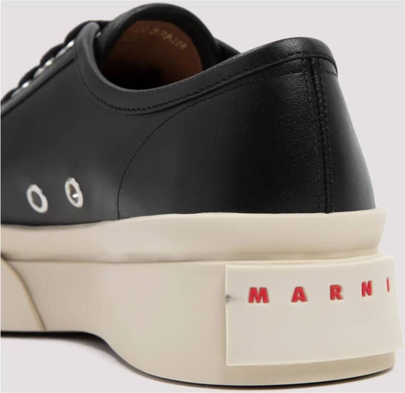 Marni Zwarte Veterschoenen Black Dames