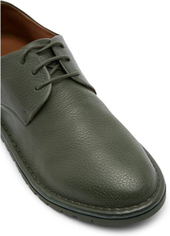 Marsell Donkergroene Derby Schoenen van Korrelleer