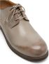 Marsell Gewaxt Leren Derby Schoenen in Klei - Thumbnail 2