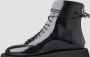 Marsell Gladleren Derby schoenen Black Dames - Thumbnail 3