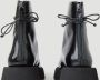Marsell Gladleren Derby schoenen Black Dames - Thumbnail 4
