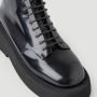Marsell Gladleren Derby schoenen Black Dames - Thumbnail 6