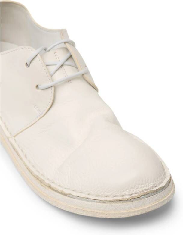 Marsell Handgemaakte Leren Derby Schoenen