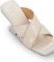 Marsell Ivoor Witte Leren Sandalen - Thumbnail 2
