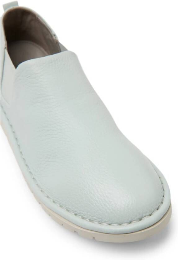 Marsell Lichtblauwe Elastische Loafers