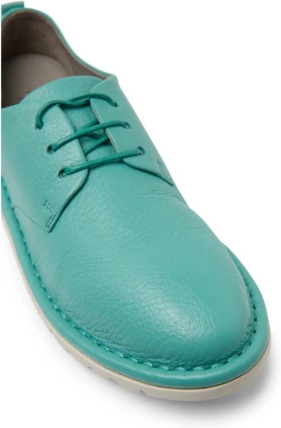 Marsell Lichtblauwe leren Sancrispa Derby schoenen