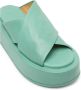 Marsell Minimalistische Platform Sandaal in Ce t Leer - Thumbnail 2