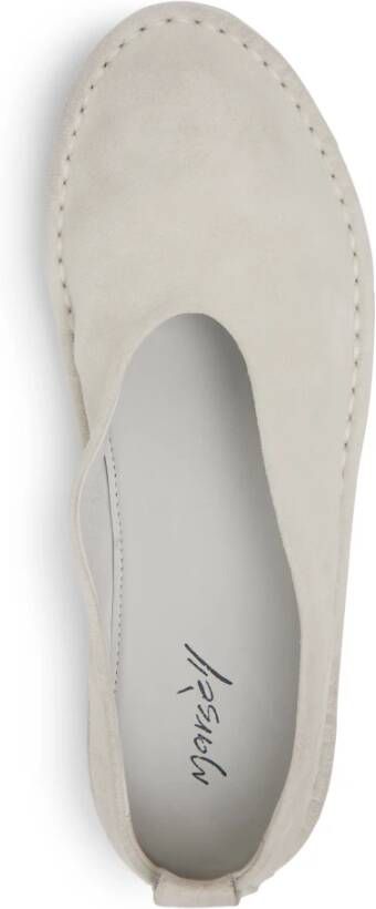 Marsell Mist Leren Ballerina Schoenen