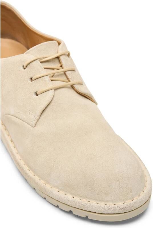 Marsell Omgekeerd Leren Arenite Derby Schoenen