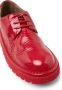 Marsell Rode Leren Derby Schoen - Thumbnail 2