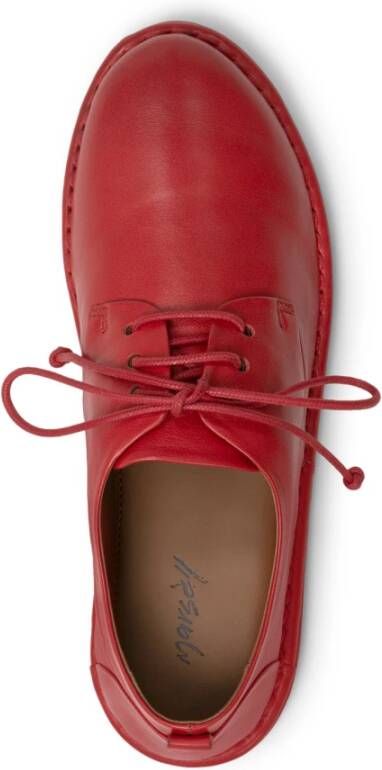 Marsell Rode leren Derby schoenen met rubberen zool