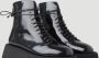 Marsell Gladleren Derby schoenen Black Dames - Thumbnail 5