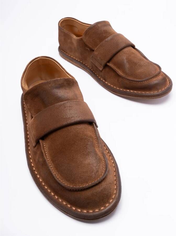 Marsell Stijlvolle `Filo` Loafers Brown Heren