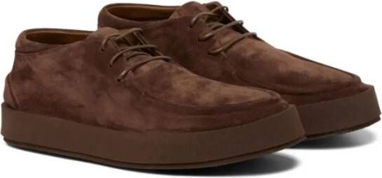 Marsell Suede Derby Schoenen Made in Italy