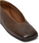 Marsell Vierkante Neus Ballerina Flat in Bruin - Thumbnail 2