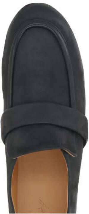 Marsell Vintage Zwarte Suède Mocassin Schoenen Black Dames