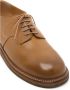Marsell Walnoot Gladleren Derby Schoenen - Thumbnail 2