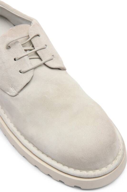 Marsell Witte Leren Derby Schoenen