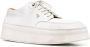 Marsell Witte Leren Platform Derby Schoenen White Heren - Thumbnail 4