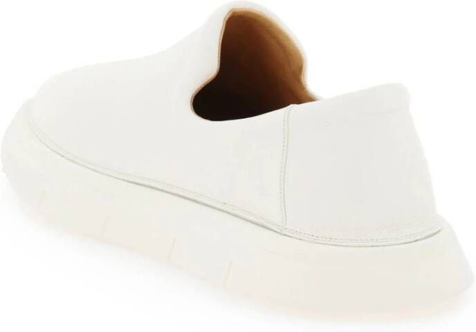 Marsell Witte Leren Sneakers White Heren