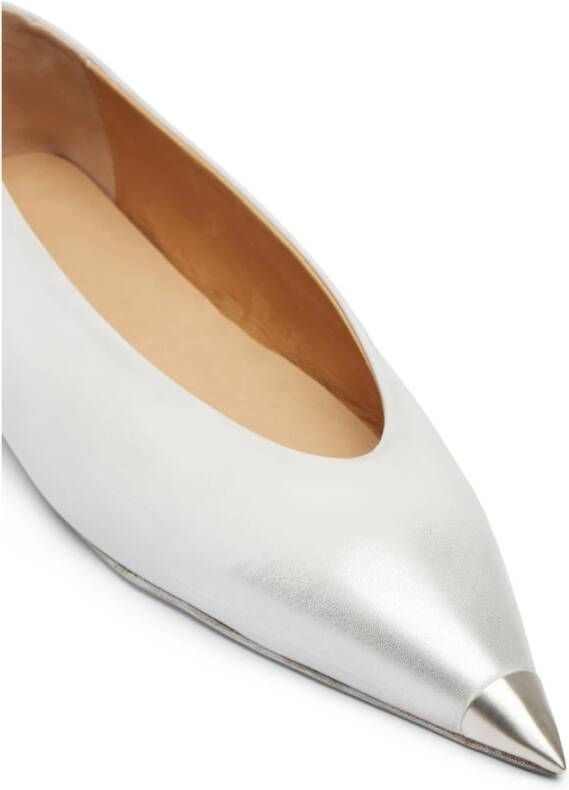 Marsell Zilverfolie Ballerina Schoenen
