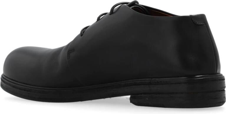 Marsell Zucca Zeppa leren schoenen Black Dames