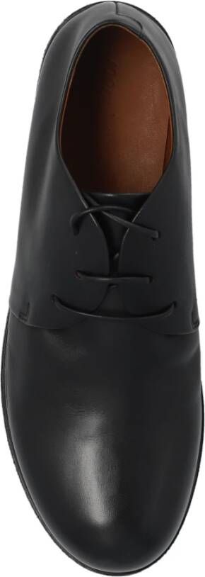 Marsell Zucca Zeppa leren schoenen Black Dames