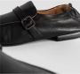 Marsell Zwarte leren loafers met zilveren gesp - Thumbnail 2