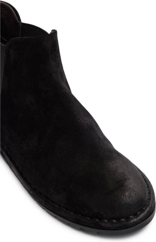 Marsell Zwarte Omgekeerd Leren Sancrispa Beatle Schoenen