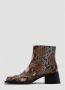 Martine Rose Boots Brown Dames - Thumbnail 3