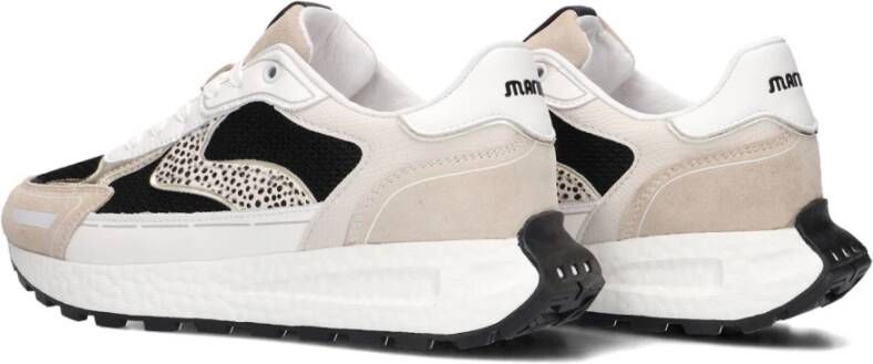 Maruti Beige Suede Low-Top June Sneakers